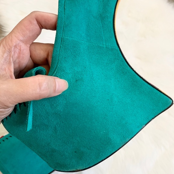 TAYLOR SAYS Rory Moccasin Heel-Less Wedge Size 7.5 - Picture 7 of 8